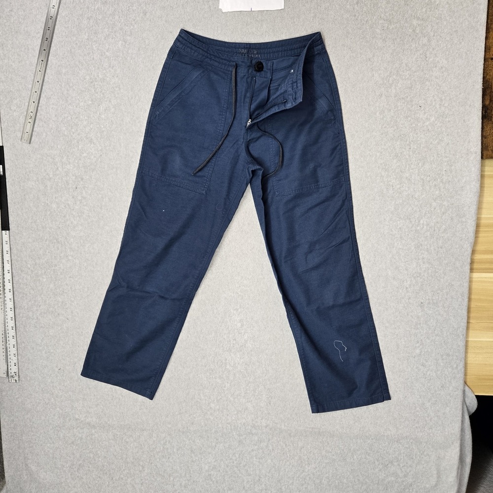Roark Men Pants 26 Blue Cotton Nylon Jogger YRP001‎ Layover Pant Traveler